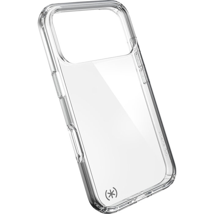 Speck Speck Presidio Perfect Clear Case voor Apple iPhone 17 Pro - Transparant met Microban