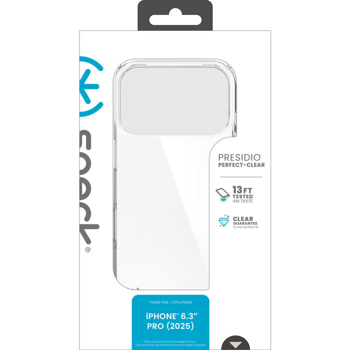 Speck Speck Presidio Perfect Clear Apple iPhone 17 Pro Clear - with Microban