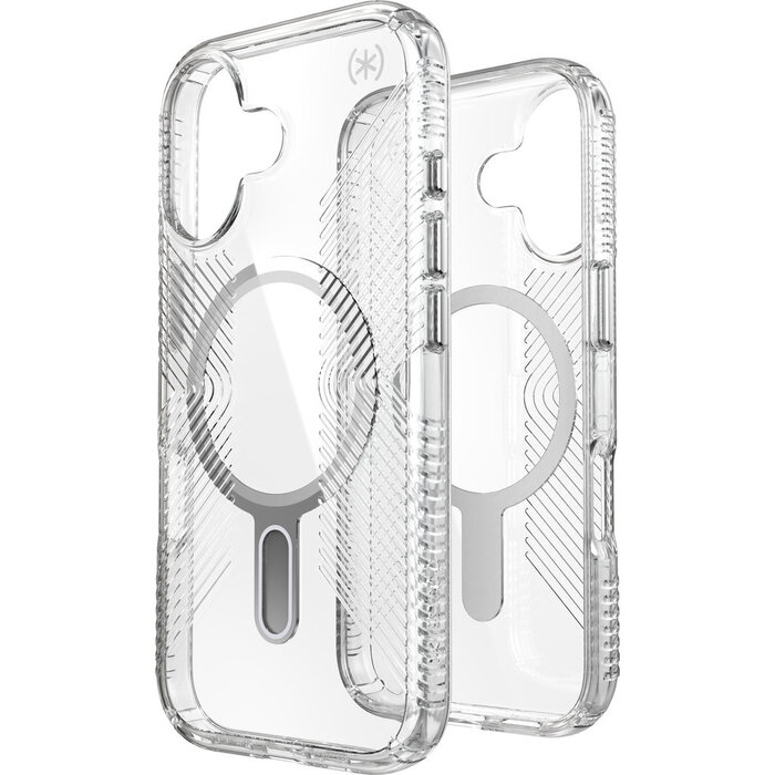 Speck Speck Presidio Perfect Clear Grip + ClickLock Apple iPhone 17 Clear - with Microban