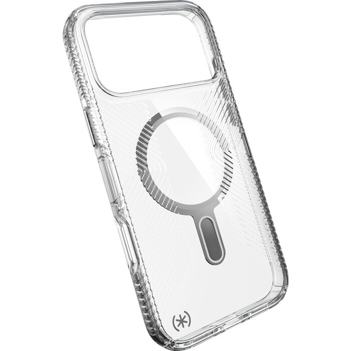 Speck Speck Presidio Perfect-Clear Grip Hoes voor iPhone 17 Pro Max - Transparant