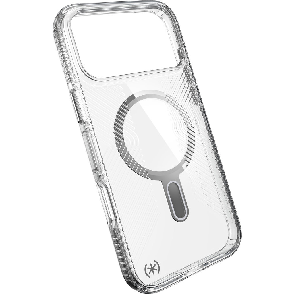 Speck Speck Presidio Perfect-Clear Grip Hoes voor iPhone 17 Pro Max - Transparant