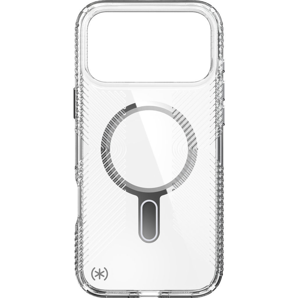Speck Speck Presidio Perfect-Clear Grip Hoes voor iPhone 17 Pro Max - Transparant