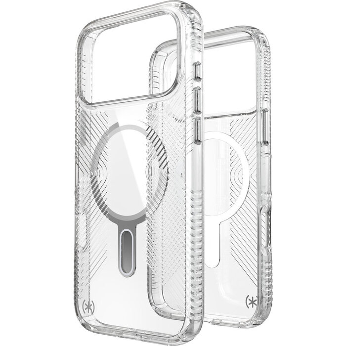 Speck Speck Presidio Perfect-Clear Grip Hoes voor iPhone 17 Pro Max - Transparant