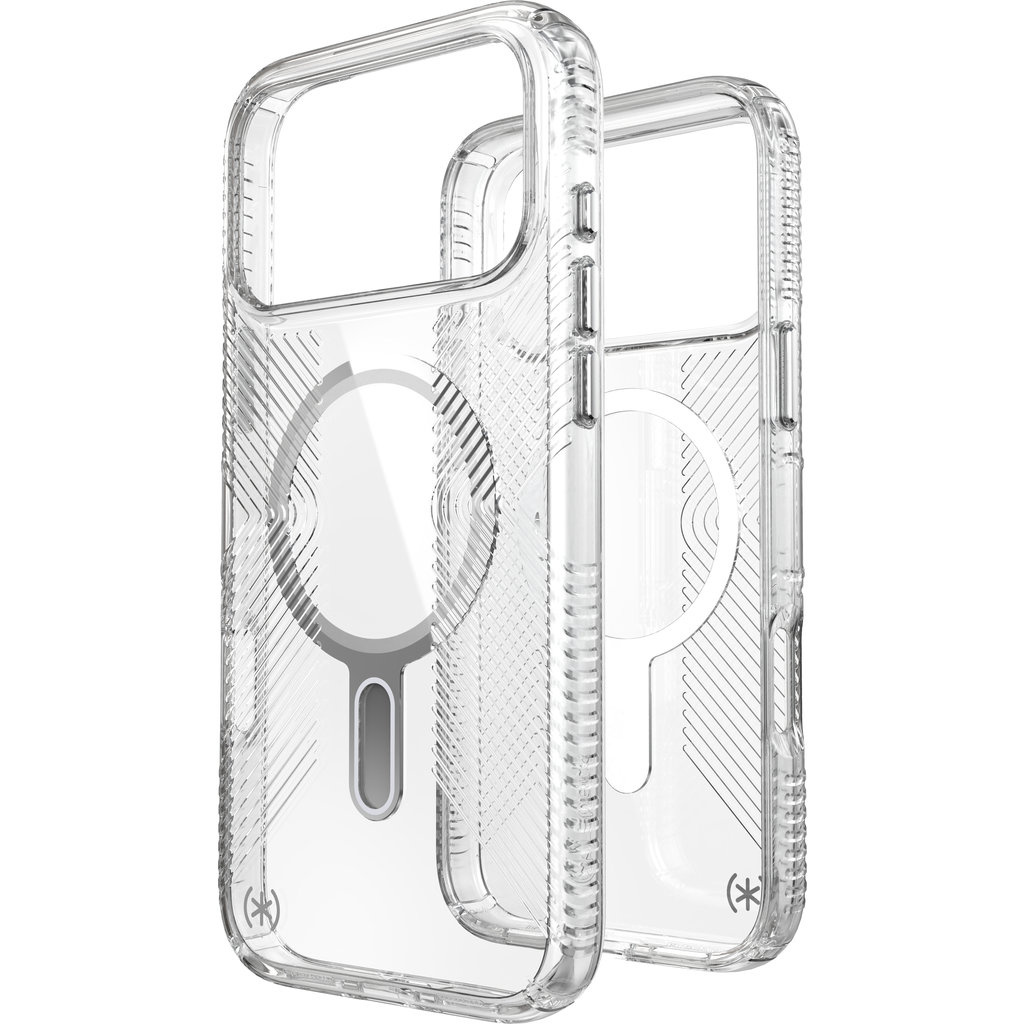 Speck Speck Presidio Perfect-Clear Grip Hoes voor iPhone 17 Pro Max - Transparant