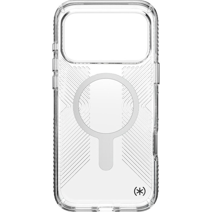 Speck Speck Presidio Perfect Clear Grip + ClickLock Apple iPhone 17 Pro Max Clear - with Microban
