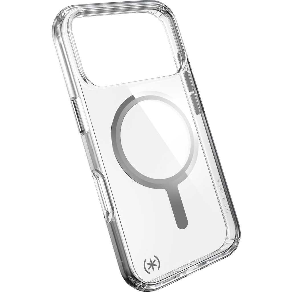 Speck Speck Presidio Perfect-Clear MagSafe Hoesje voor iPhone 17 Pro - Transparant
