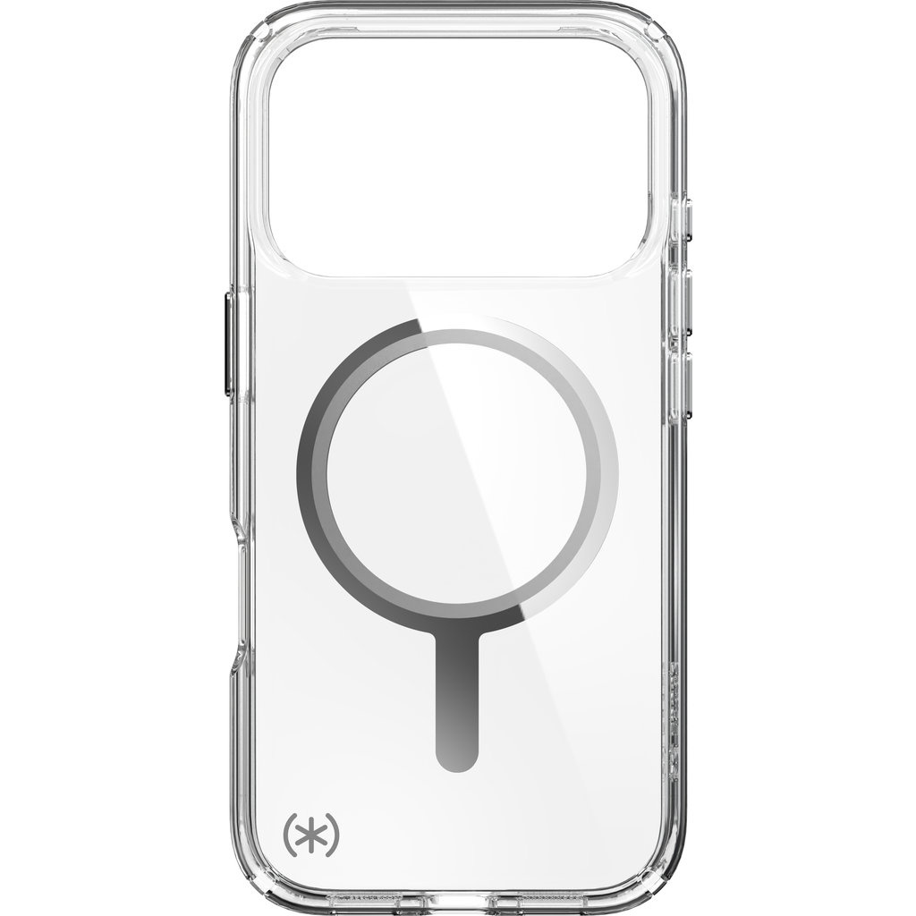 Speck Speck Presidio Perfect-Clear MagSafe Hoesje voor iPhone 17 Pro - Transparant