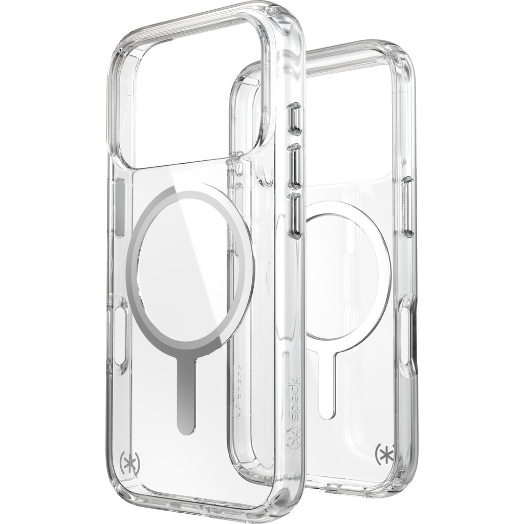 Speck Speck Presidio Perfect-Clear MagSafe Hoesje voor iPhone 17 Pro - Transparant