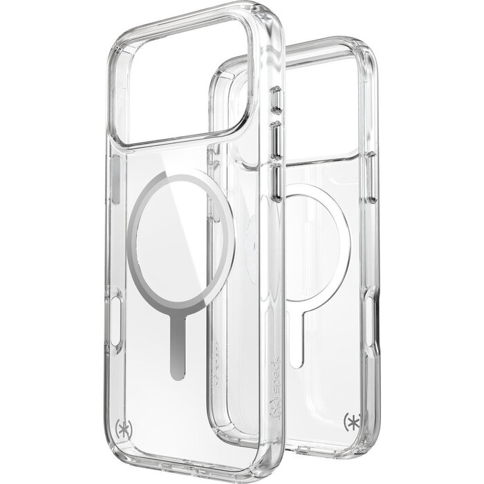 Speck Speck Presidio Perfect-Clear MagSafe Hoesje voor iPhone 17 Pro Max - Transparant