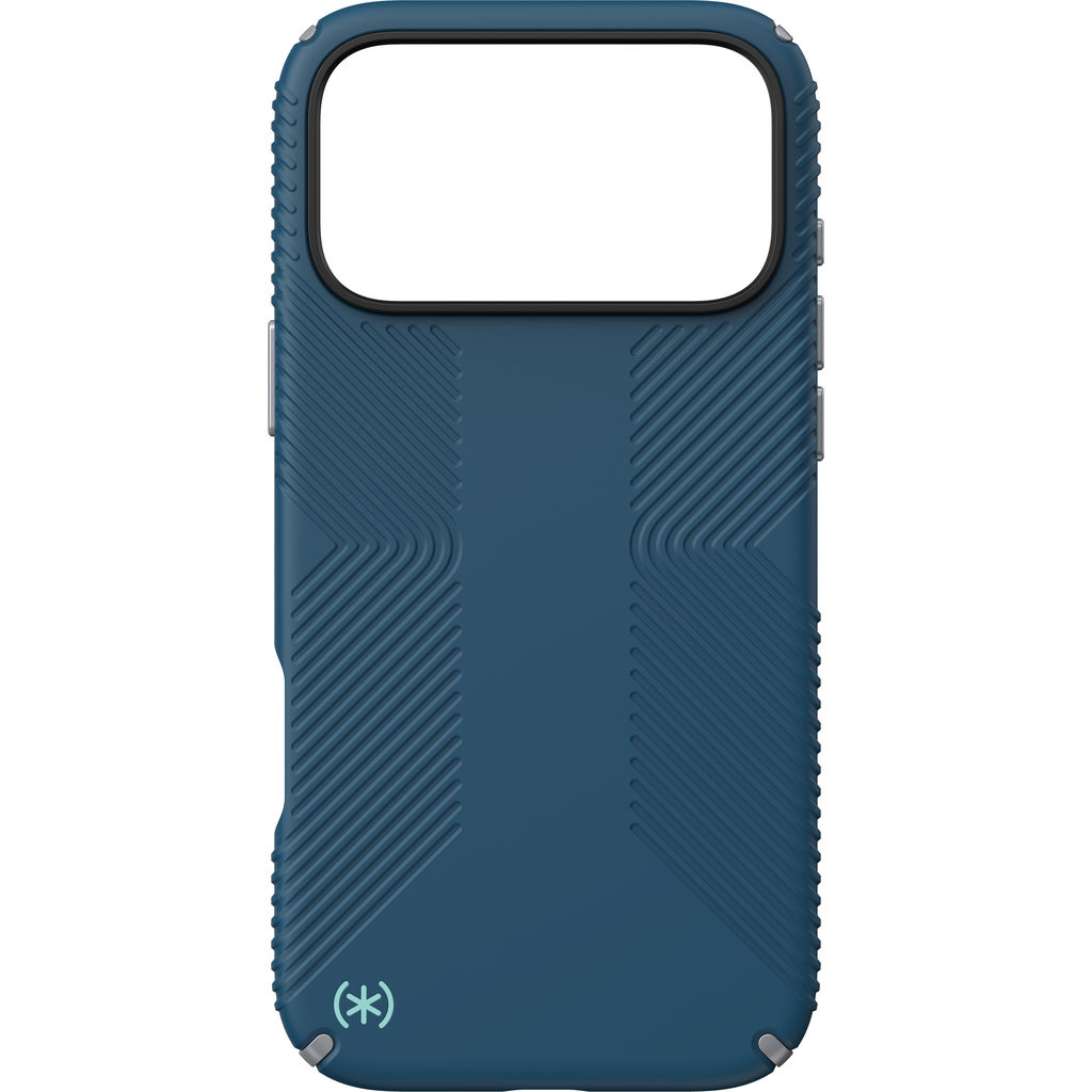 Speck Speck Presidio2 Grip MagSafe Hoesje iPhone 17 Pro Max - Deep Sea Blue