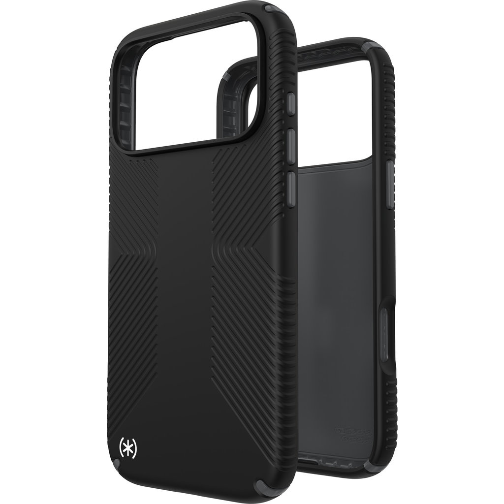 Speck Speck Presidio2 Grip Case iPhone 17 Pro Max Zwart