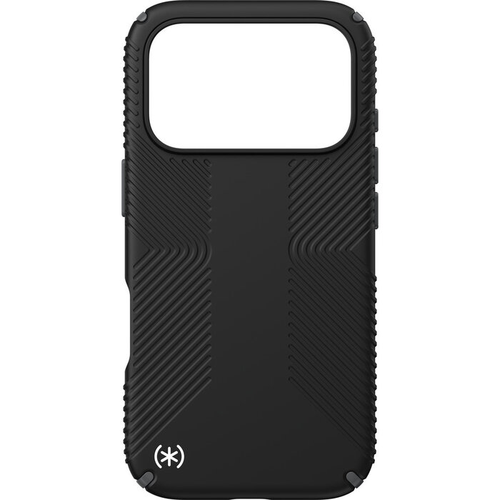 Speck Speck Presidio2 Grip Hoesje voor Apple iPhone 17 Pro - Zwart met Microban