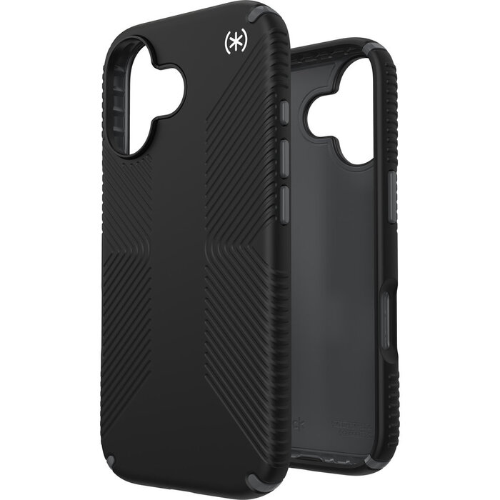 Speck Speck Presidio2 Grip iPhone 17 Hoesje - Zwart - Met Microban