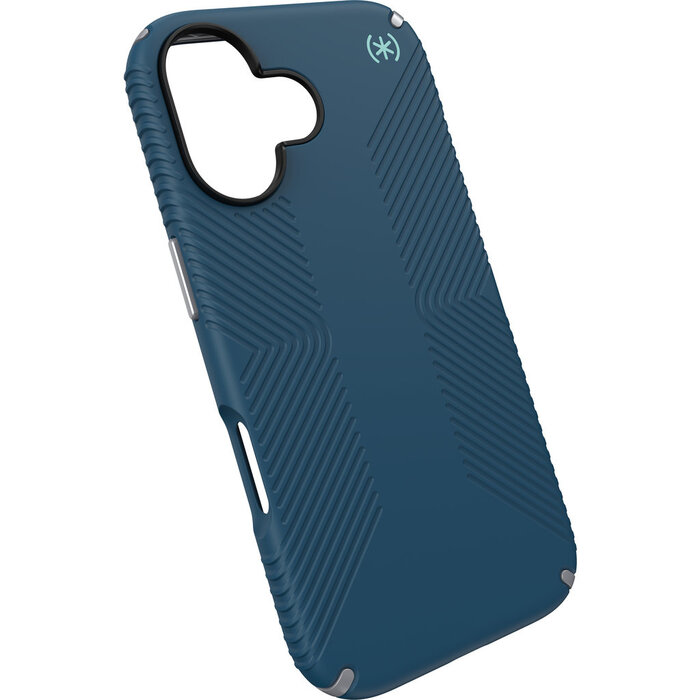 Speck Speck Presidio2 Grip + MS Apple iPhone 17 Deep Sea Blue- with Microban