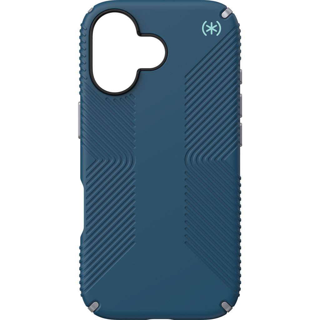 Speck Speck Presidio2 Grip MagSafe Hoesje iPhone 17 - Deep Sea Blue