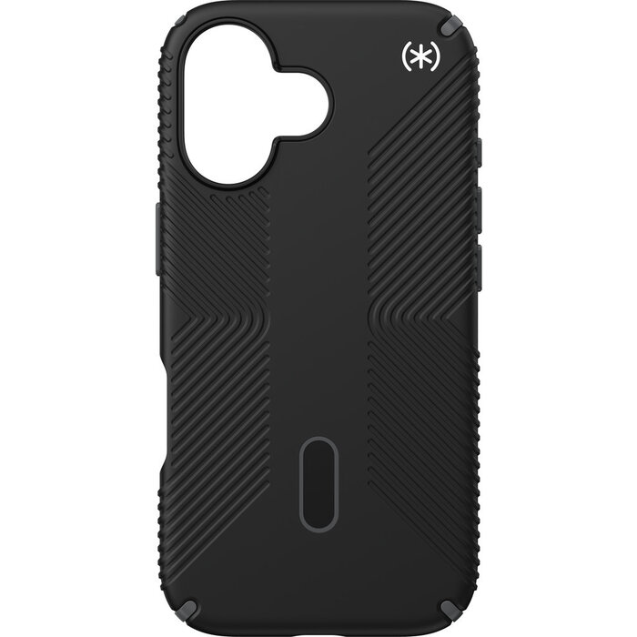 Speck Speck Presidio2 Grip MagSafe Hoesje voor iPhone 17 - Zwart