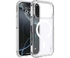 SoSkild SoSkild iPhone 17 Pro Defend Case Magnetic Ring Transparant