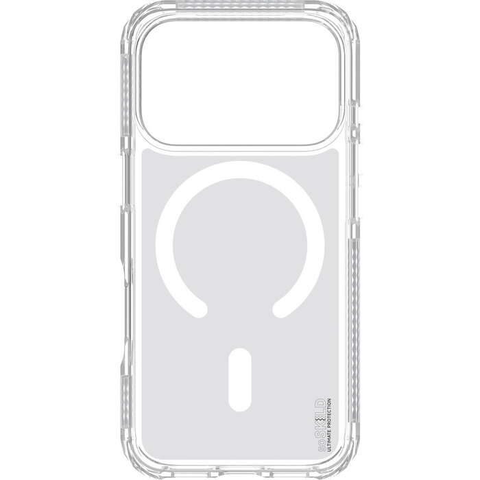 SoSkild SoSkild Apple iPhone 17 Pro Defend Case Magnetic Ring Transparent