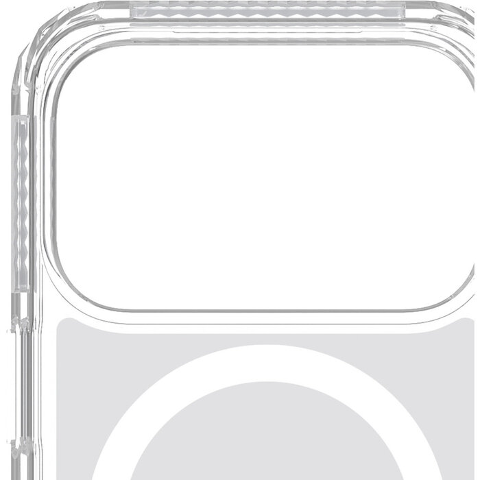 SoSkild SoSkild Apple iPhone 17 Pro Defend Case Magnetic Ring Transparent