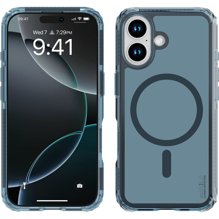 SoSkild SoSkild Apple iPhone 17 Defend Case Magnetic Ring Smokey Grey