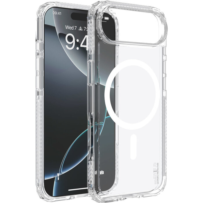 SoSkild SoSkild Apple iPhone Air Defend Case Magnetic Ring Transparent