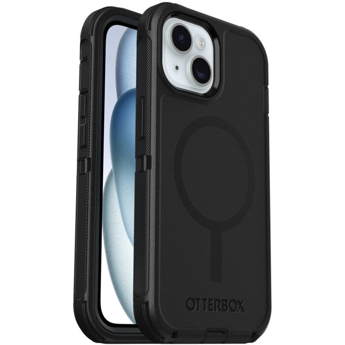 Otterbox OtterBox Defender MagSafe Case voor iPhone 13, 14, 15, 16e & 17e - Zwart - Rugged Protection