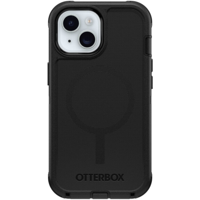 Otterbox OtterBox Defender MagSafe Case voor iPhone 13, 14, 15, 16e & 17e - Zwart - Rugged Protection