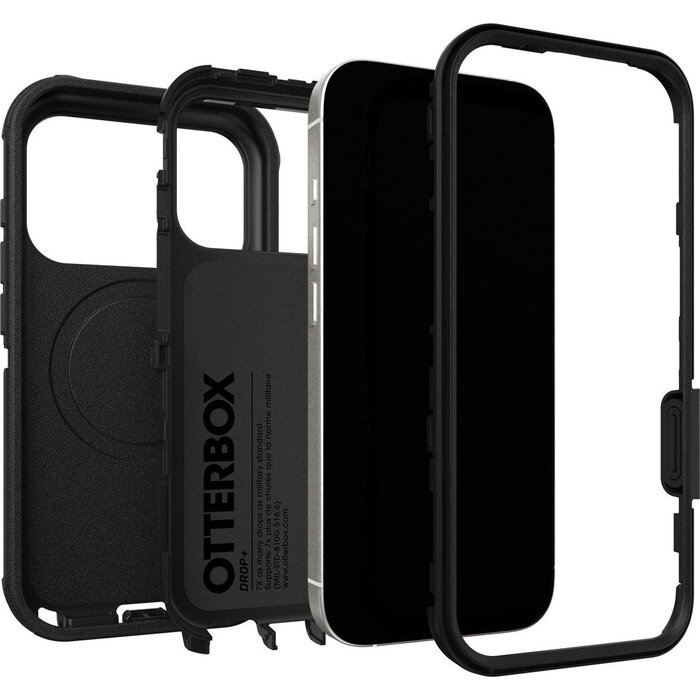 Otterbox OtterBox Defender Pro MagSafe Hoesje voor iPhone 17 Pro - Zwart