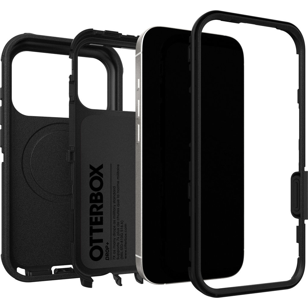 Otterbox OtterBox Defender Pro MagSafe Hoesje voor iPhone 17 Pro - Zwart