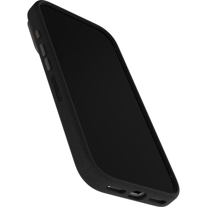 Otterbox OtterBox Symmetry Series Cactus Leather Case voor iPhone 17 Pro - Zwart (MagSafe)