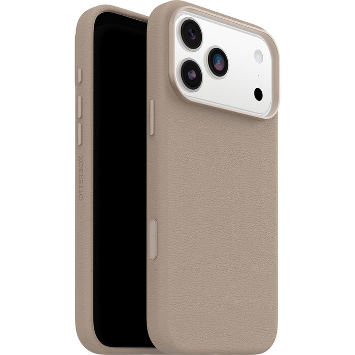 Otterbox OtterBox Symmetry Series Cactus Leather MagSafe Case iPhone 17 Pro Max - Light Grey