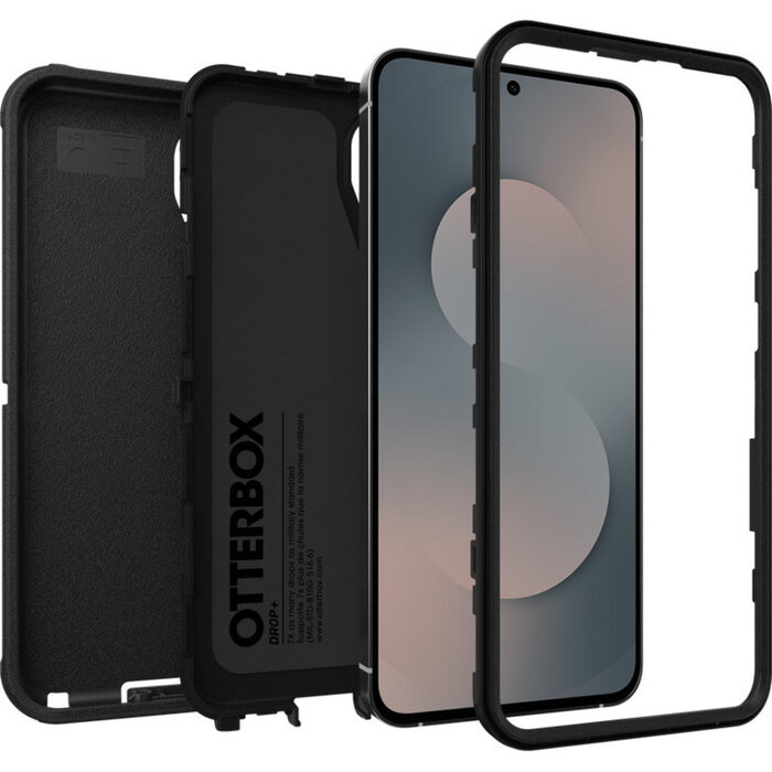Otterbox OtterBox Defender Case voor Samsung Galaxy S25 FE - Extreme Rugged Bescherming - Zwart