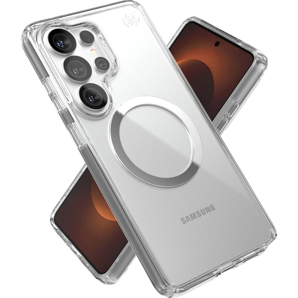 Speck Speck Presidio2 Clear MagSafe Hoesje voor Samsung Galaxy S26 Ultra - Transparant