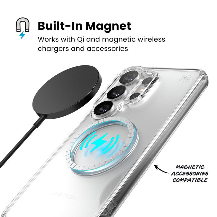 Speck Speck Presidio2 Clear + Magnet Samsung Galaxy S26 Ultra - with Microban