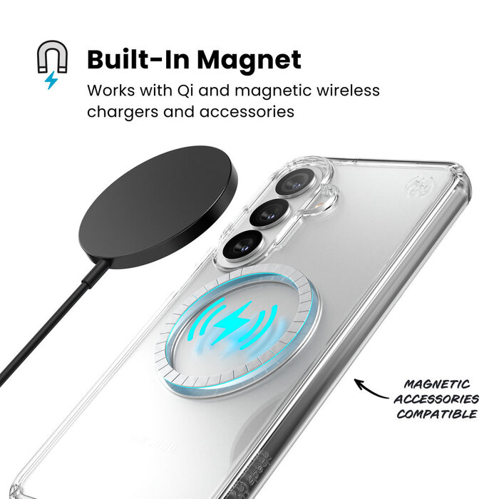 Speck Speck Presidio2 Clear + Magnet Samsung Galaxy S26 Plus -  with Microban