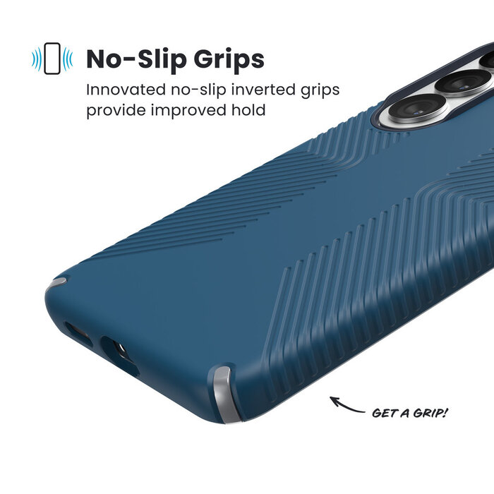 Speck Speck Presidio2 Grip MagSafe Samsung Galaxy S26 Backcover - Coastal Blue