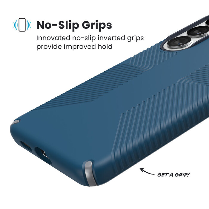 Speck Speck Presidio2 Grip MagSafe Hoes Samsung Galaxy S26 Plus Coastal Blue