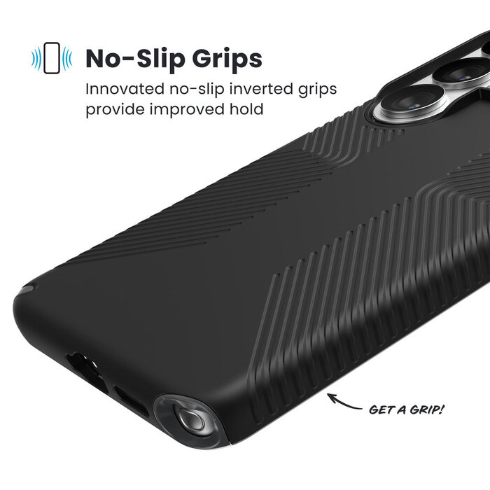 Speck Speck Presidio2 Grip MagSafe Hoesje Samsung Galaxy S26 Ultra Zwart