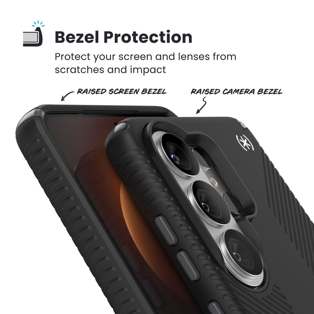 Speck Speck Presidio2 Grip MagSafe Hoesje Samsung Galaxy S26 Ultra Zwart