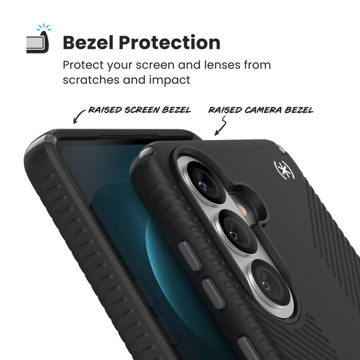 Speck Speck Presidio2 Grip MagSafe Case Samsung Galaxy S26 Plus - Zwart