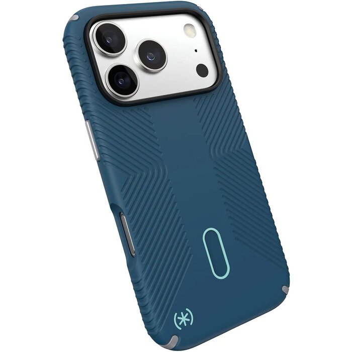 Speck Speck Presidio2 Grip + ClickLock Case Apple iPhone 17 Pro - Blauw
