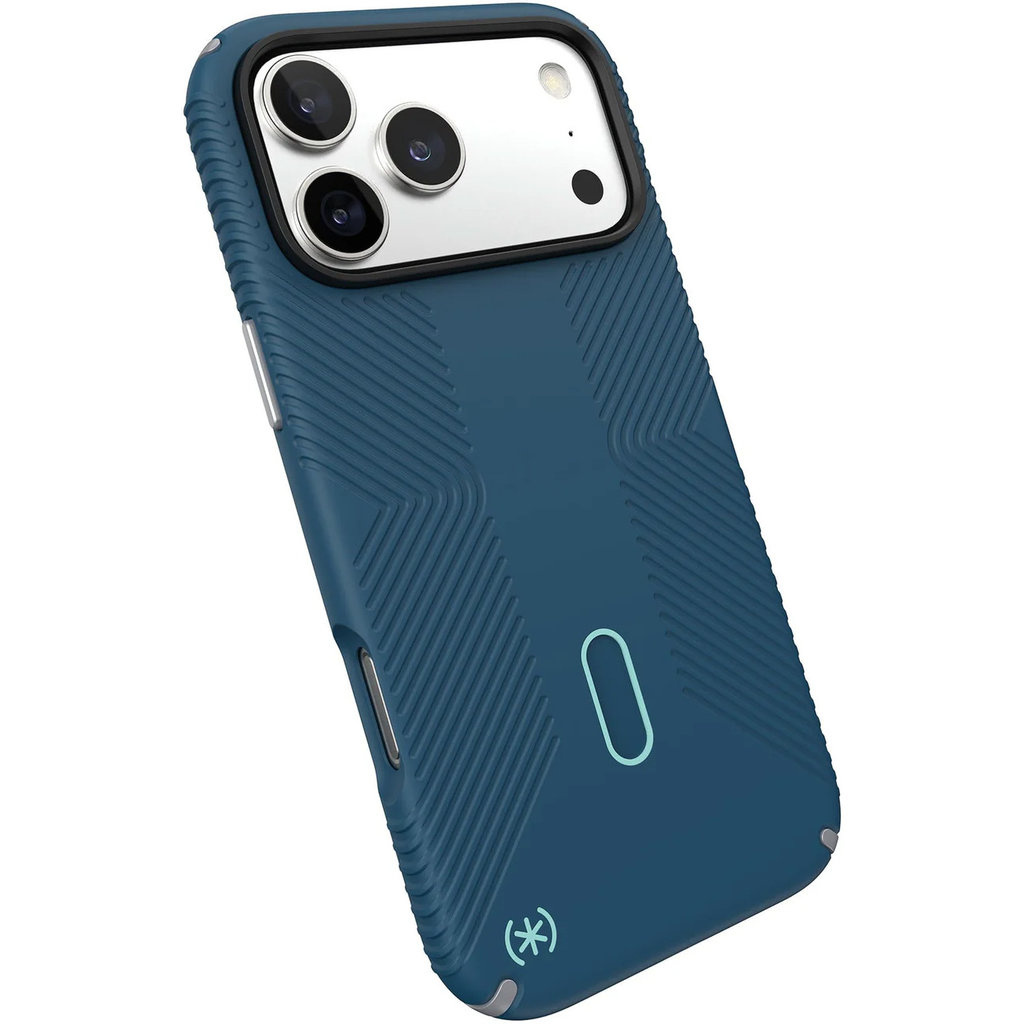 Speck Speck Presidio2 Grip ClickLock Hoesje iPhone 17 Pro Max - Blauw