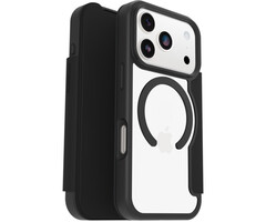 Otterbox OtterBox React MagSafe Folio Case voor iPhone 17 Pro - Zwart