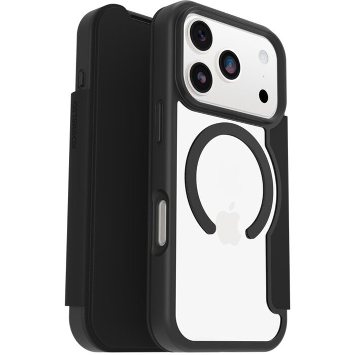Otterbox OtterBox React MagSafe Folio Case voor Apple iPhone 17 Pro - Zwart