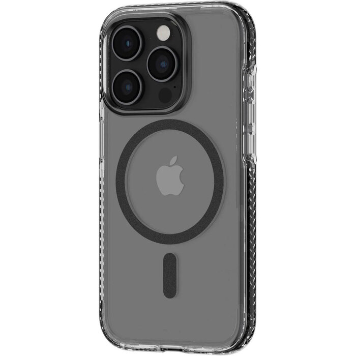 Tech21 Tech21 EvoCrystal MagSafe Backcover voor Apple iPhone 13, 14, 15, 16e en 17e - Zwart