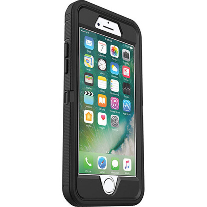 Otterbox OtterBox Defender Series Hoesje voor Apple iPhone SE 2022/2020, iPhone 8 en iPhone 7 - Zwart
