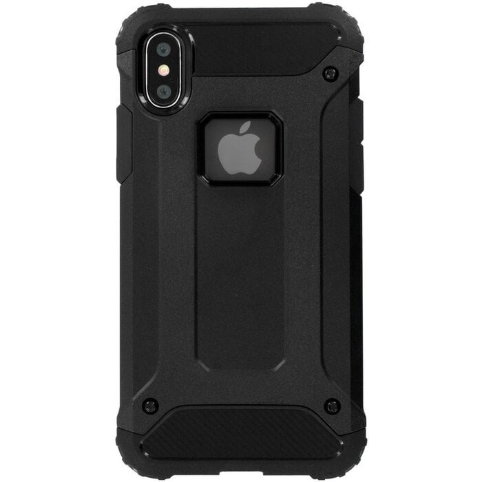 Mobiparts Mobiparts Rugged Shield Case Apple iPhone X/XS Black (Bulk)