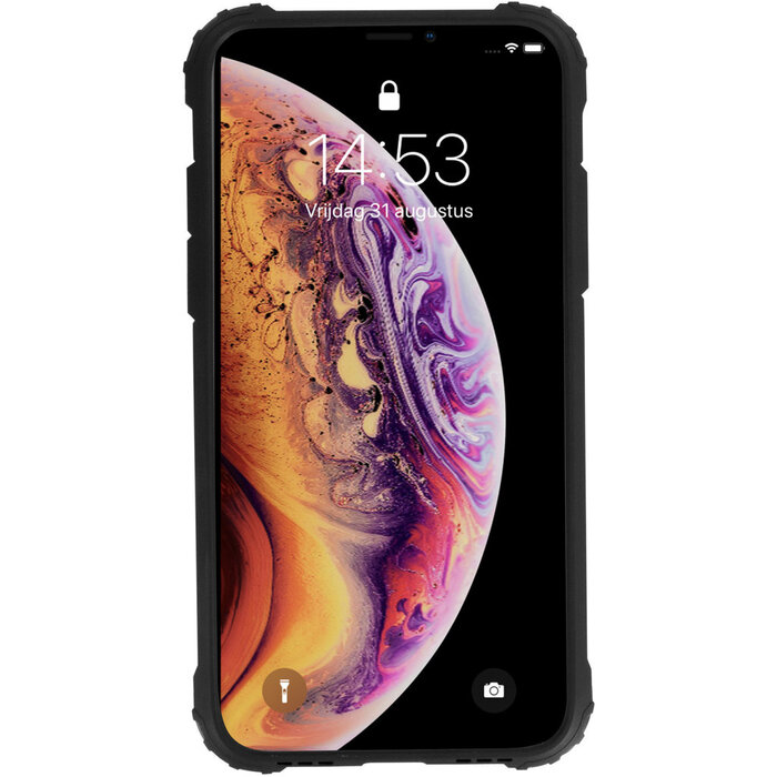 Mobiparts Mobiparts Rugged Shield Case Apple iPhone X/XS Black (Bulk)