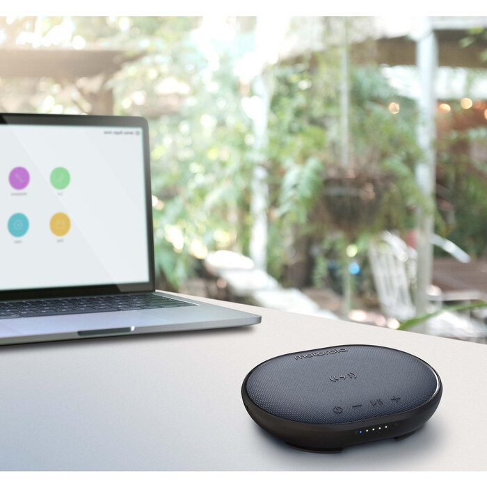 Motorola Motorola Sonic Sub 500 Wireless 3-in-1 Bluetooth Speaker met 10W Draadloze Oplader - Zwart