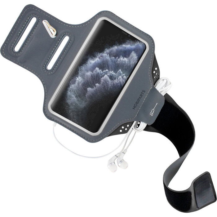 Mobiparts Mobiparts Comfort Fit Sport Armband voor Apple iPhone 11 Pro - Zwart